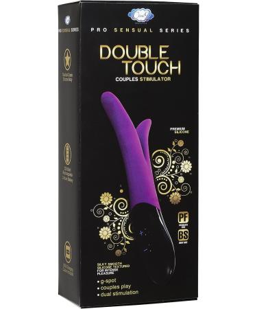 Cloud 9 Novelties Double Touch Stimulator 0.75-Pound Purple/Black Purple/Black 1 count - Buy Online on GoSupps.com