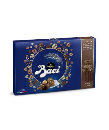 Baci Perugina Praline Box with Coffee and Hazelnut Pieces 150 g - 12 Baci Pralines