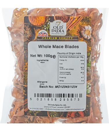 Old India Whole Mace Blades 100g - Premium Quality Mace Spice - Buy Online on GoSupps.com
