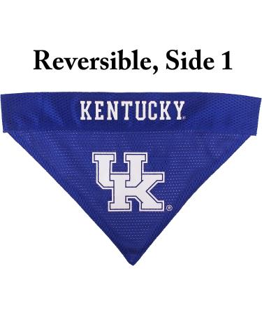 Pets First Collegiate Kentucky Wildcats Reversible Bandana - Large/X-Large - Buy Online on GoSupps.com