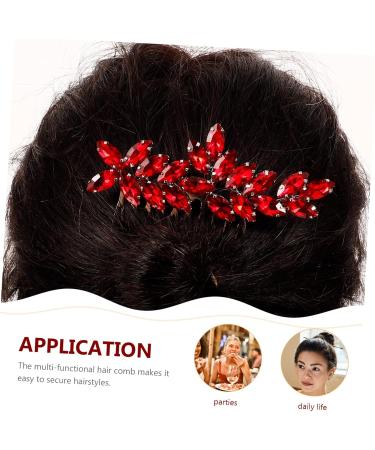 CRILSTYLEO Bridal Headwear Rhinestone Hair Accessories Wedding Hair Accessories Hair Side Combs Wedding Hair Clips for Brides Decorative Hair Combs for Women Accessories Rhinestone Hair Combs - Buy Online on GoSupps.com