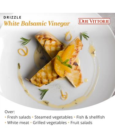 Due Vittorie 250ml White Dolceto Balsamic Condiment | Sweet & Sour Modena PGI Vinegar - Buy Online on GoSupps.com