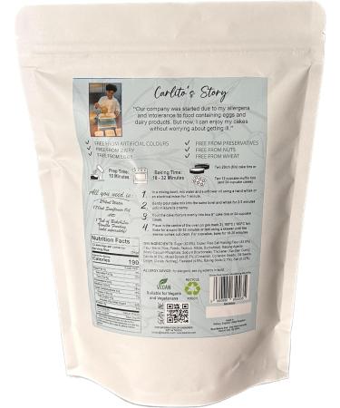 Bake4lov Ltd Plant-Based Gluten-Free Carrot Cake Mix - 647g - Buy Online on GoSupps.com