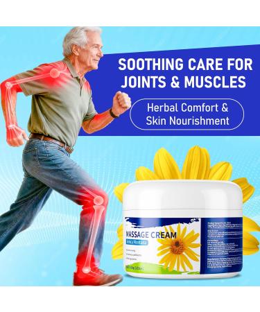 Trihood Arnica Montana Cream Soothing Balm for Muscles and Joints Non-Greasy with Subtle Natural Herbal Scent Helps Calm Soreness and Bruised Skin 3.53 oz - Buy Online on GoSupps.com