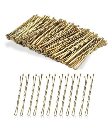 180 Pieces Bobby Pins Hair Clips Hair Grips Kirby Grips - Womens Girls Hair Styling Pins with Storage Box Black Blonde & Brown