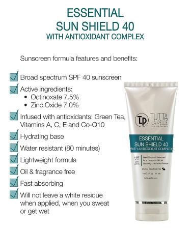 Zinc Oxide Sunscreen SPF 40 - Water Resistant - Fragrance-Free - Lightweight - Vitamin C Antioxidant - 3.5oz - Buy Online on GoSupps.com