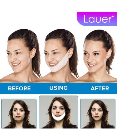 V-Shaped Slimming Face Mask for Double Chin Reduction and Neck Lift - 5 Count - Buy Online on GoSupps.com