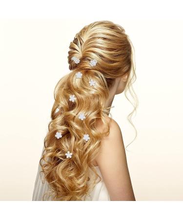 ANCIRS Mini Hair Pearl Claw Clips for Women - 32 Pack Artificial Decorative Hair Pins - Girls Hair Accessories - Buy Online on GoSupps.com