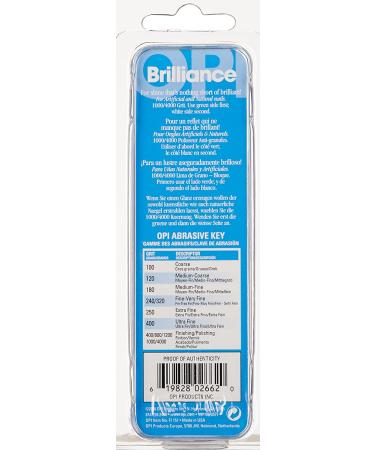 OPI Brilliance Block Nail File - Professional Nail Buffer for Salon-Quality Results - Buy Online on GoSupps.com