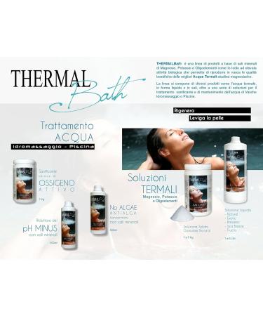 THERMAL BATH 1 LT (Exotic) - Thermal Water for Spa Hydromassage Jacuzzi and Pool. - Buy Online on GoSupps.com