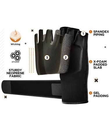 RDX Boxing Inner Gloves Hand Wraps - Neoprene Under Mitts for MMA & Kickboxing - Buy Online on GoSupps.com
