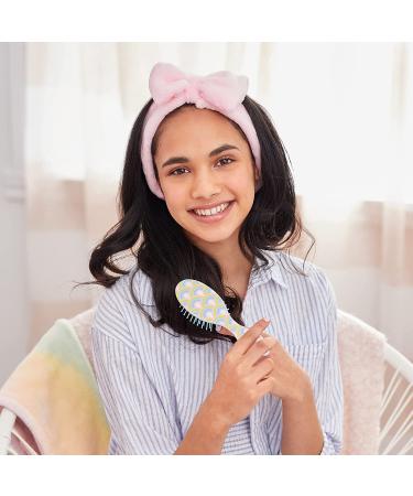 Rainbow Bright Bath Set for Teens and Girls - Shower and Spa Kit with Hair Towel Wrap, Brush, Eye Mask, Headband, and Loofah - Buy Online on GoSupps.com