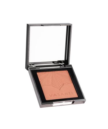 VASANTI Mineral Bronzer - Talc-Free Bronzer - Vegan Friendly and Paraben Free Face Makeup - Nourish and Boost Your Complexion with Our Anti-Aging Bronzer Sunkissed - Light Golden Bronze