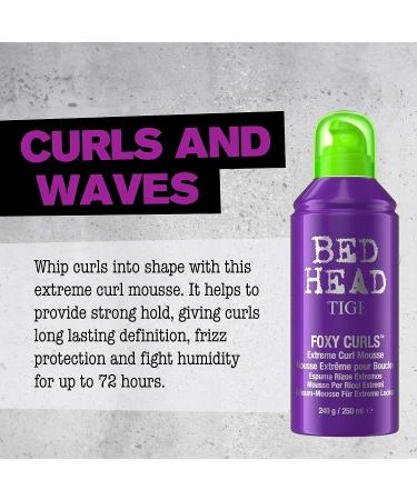 TIGI Bedhead Foxy Curls Extreme Curl Mousse 8.45 oz - Set of 2 - Buy Online on GoSupps.com