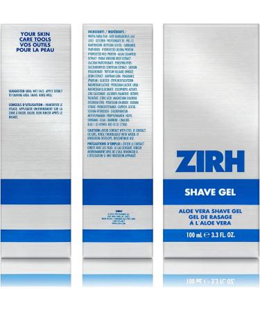 ZIRH Shave Gel Tube 100 ml - Buy Online on GoSupps.com