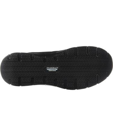 Skechers Men's Flex Advantage Sr Mcallen-m 15 Black - Comfortable Slip-resistant Work Shoe - Buy Online on GoSupps.com