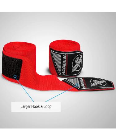 Kids Hayabusa Boxing Hand Wraps - Perfect Stretch 4.0 Red - Buy Online on GoSupps.com