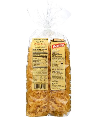 BECHTLE Egg Noodles Broad 17.6 OZ - Premium German Pasta for Authentic Recipes - Buy Online on GoSupps.com