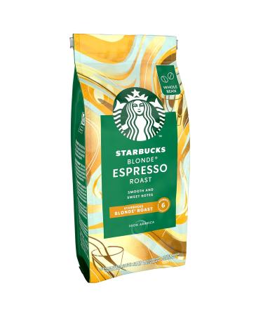 Buy STARBUCKS Blonde Espresso Roast - Light Roast Whole Coffee Beans 200g (Pack of 6) | International Shipping Available - Buy Online on GoSupps.com