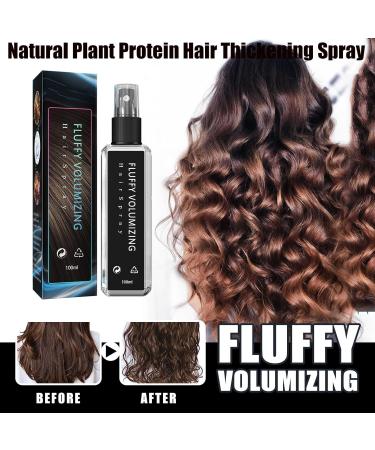 Appreciarel Natural Plant Protein Hair Thickening Spray 100ml Fluffy Volumizing Hair Spray Texture Spray for Hair Women Men (3Pcs) - Buy Online on GoSupps.com