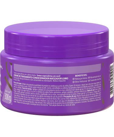 Salon Line Treatment (My Straight) Platinum Blond Brassiness Control Mask - 300g - Buy Online on GoSupps.com