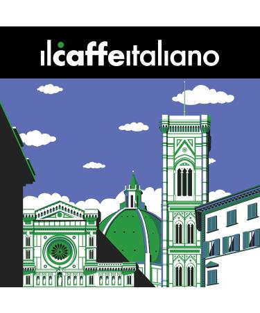  FRHOME FRHOME - 100 Nespresso-compatible coffee capsules - Firenze blend intensity 9 - Il Caff Italiano - Buy Online on GoSupps.com