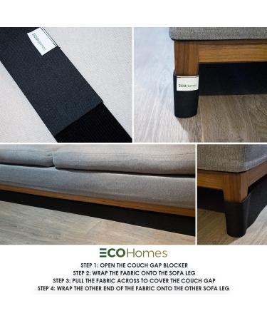 ECOHomes 9ft Under Couch Gap Blocker - Slim Design for Optimal Home Protection - Buy Online on GoSupps.com
