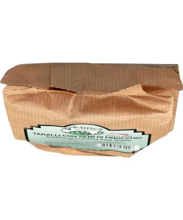 Mitica Taralli Fennel 8.8 Ounce - Authentic Italian Snack (Pack of 1) - Buy Online on GoSupps.com
