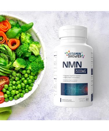 NAD 500mg Capsules 99% Purity Vegan Friendly & GMO-Free Naturally Boost Your NAD+ Levels (120 Capsules) 60 count (Pack of 2) - Buy Online on GoSupps.com