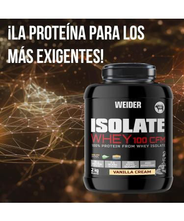  Weider Weider Isolate Whey 100 CFM Vanilla Cream 2 kg - Buy Online on GoSupps.com
