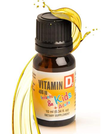 GreenPeach Organic Baby & Infant Vitamin d Drops - Vegetarian| No Sugar or Flavors, Non-GMO - Pack of 2 0.34 Fl Oz (Pack of 2) - Buy Online on GoSupps.com