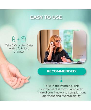 PUREHEALTH RESEARCH Ageless Brain Supplements for Memory and Focus - Nootropic Brain Health Supplement for Adults - with Bacopa Monieri Alpha GPC L-Tyrosine Vitamin B6 Niacin & More 60 Capsules - Buy Online on GoSupps.com