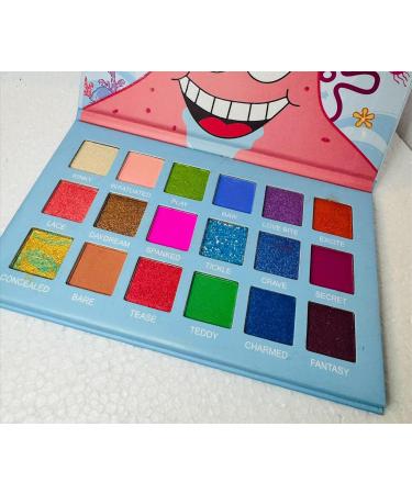 Patrick Eyeshadow Palette - 18 Anime-Inspired Colors for Cute Cosmetic Looks | International Shipping Available - Buy Online on GoSupps.com
