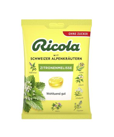 Ricola Original Herbs & Lemon Balm - Sugar-Free Swiss Herbal Candy 18x75g | Soothes Neck & Voice - Buy Online on GoSupps.com