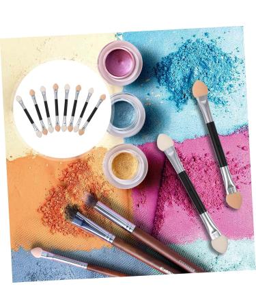 FOYTOKI 20pcs Latex Eye Shadow Stick Dual Sides Eyeshadow Double-ended Eye Shadow Brush Plastic - Buy Online on GoSupps.com