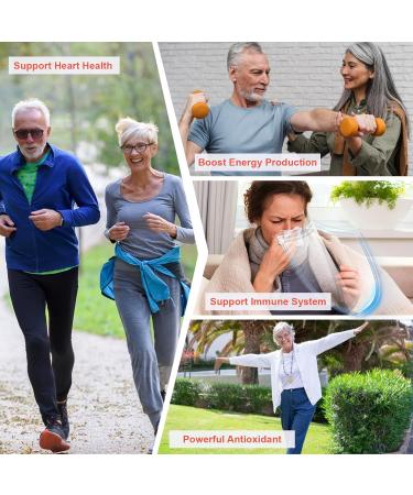 Novafun CoQ10-400mg-Softgels with Coconut MCT Oil High Absorption Coenzyme Q10 Supplement for Heart Health & Energy Production 90 Count 45 Day Supply - Buy Online on GoSupps.com