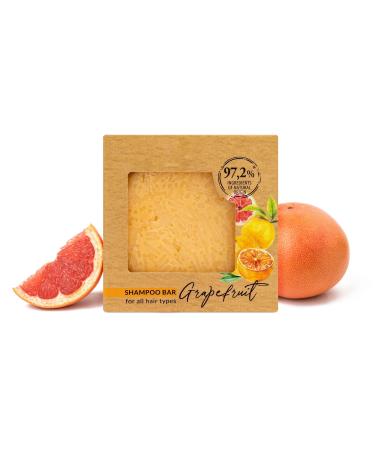 BRAVO ALFRED Shampoo Brand Stara Mydlarnia Model SM Shampoo Bar Grapefruit 70g in cardboard box