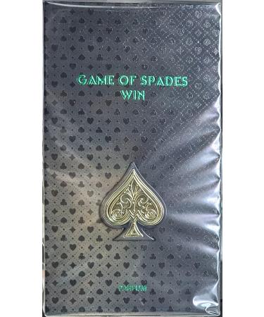 JO MILANO Game of Spades Win Parfum Spray 3.4 Ounce (Unisex) 3.4 Fl Oz (Pack of 1)
