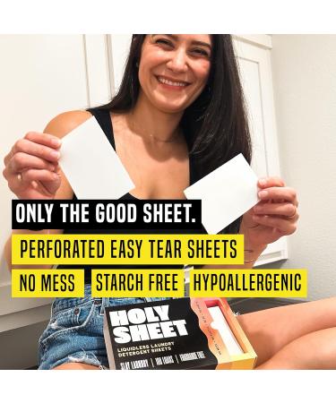 Eco-Friendly Laundry Detergent Sheets - Biodegradable Mess-Free Hypoallergenic 100 Loads of Concentrated Power - Buy Online on GoSupps.com