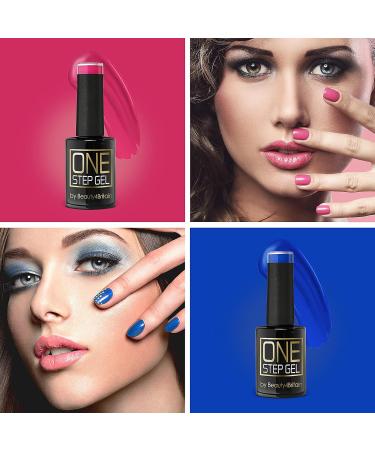 Beauty4Britain Set of 8 One-Step UV/LED Gel Nail Polish 11 ml By Beauty4britain Havana Collection - Buy Online on GoSupps.com