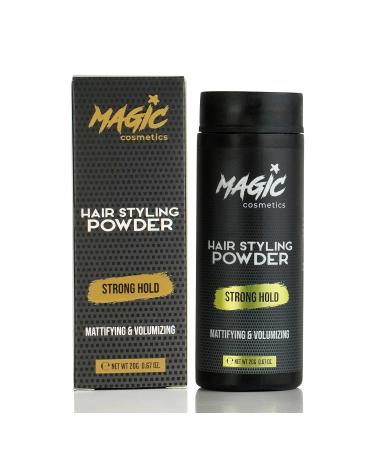 MAGIC COSMETICS Hair Powder Men | Unisex Root Styling Powder - 20g | Matt Look, Anti-Gravity Powder Styler for Instant Volume & Invisible Texture| Suitable for All Hair Types - Buy Online on GoSupps.com