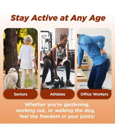 Feelherbs Natural Joint Support Gummies for Women & Men Joint Flexibility & Mobility, Pineapple Extra Strength Chewable Gummies with Turmeic & Tart Cherry, Glucosamine-Free Joint Support, 60 Count - Buy Online on GoSupps.com