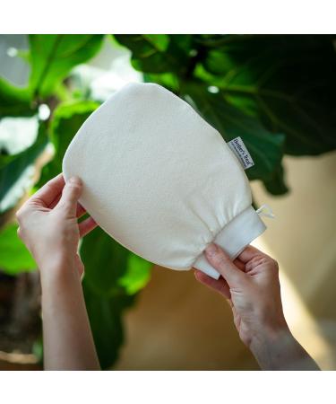 Berber's Treat Kessa Exfoliating Glove - White Ingrown Hair & Tan Remover Mitt - Buy Online on GoSupps.com