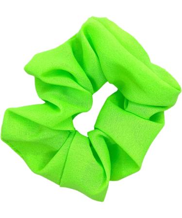 Neon Scrunchies for Hair 80s Neon Hair Accessories Scrunchy Elastic Hair Bands Hair Elastics Tie Ponytail Scrunchies Hair Scrunchies for 80s Party Outfit 80s Workout Costume Neon Accessories pink yellow green orange - Buy Online on GoSupps.com