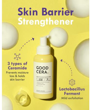 Buy Holika Holika Good Cera Super Ceramide Foaming Wash 60ml Best International Shipping | Organic Skin Care - Buy Online on GoSupps.com