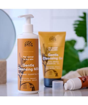 Urtekram Spicy Orange Blossom - Nourishing Cleansing Milk With almond milk - Normal to Dry Skin - Face Cleanser - Rise & Shine - Natural Organic and Vegan 245 ml - Buy Online on GoSupps.com