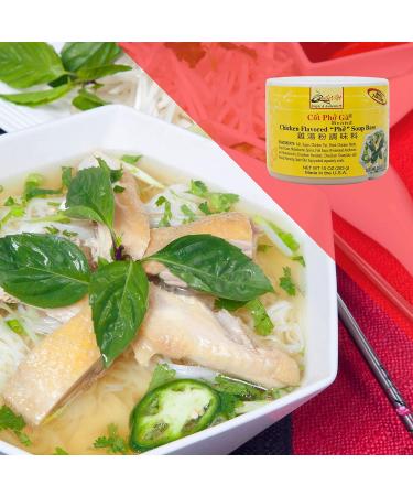 Quoc Viet Foods Chicken Flavored Pho Soup Base 10 oz - Cot Pho Ga Brand - 10 Ounce Pack of 1 - Buy Online on GoSupps.com