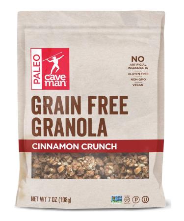 Caveman Foods Grain Free Granola Cinnamon Crunch 7 oz (198 g)