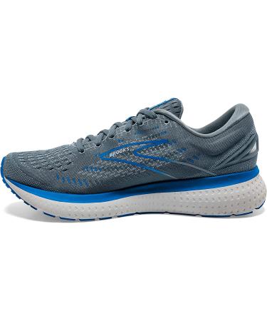 Brooks Men's Glycerin 19 Running Shoe 10.5 Quarry/Grey/Dark Blue - Buy Online on GoSupps.com
