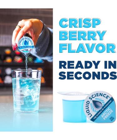 Java House Liquid Science Arctic Freeze Single Serve Hydration Pods - Peel and Pour - Cool Blue Raspberry Hydration - Pack of 12 Arctic Freeze 64.8 Fl Oz (Pack of 1) - Buy Online on GoSupps.com